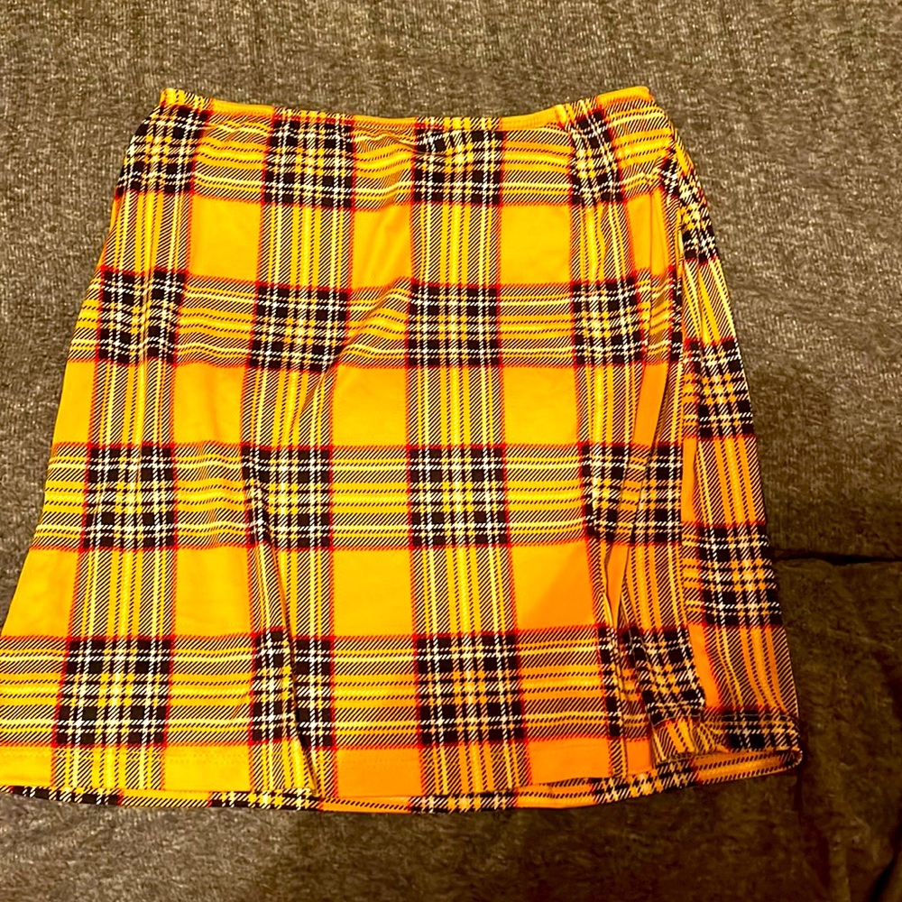 Plaid skirt